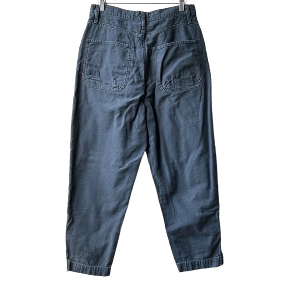 FRAME Moto Zip high-rise Jeans Pant in Washed Black Sz 29 - Picture 6 of 14